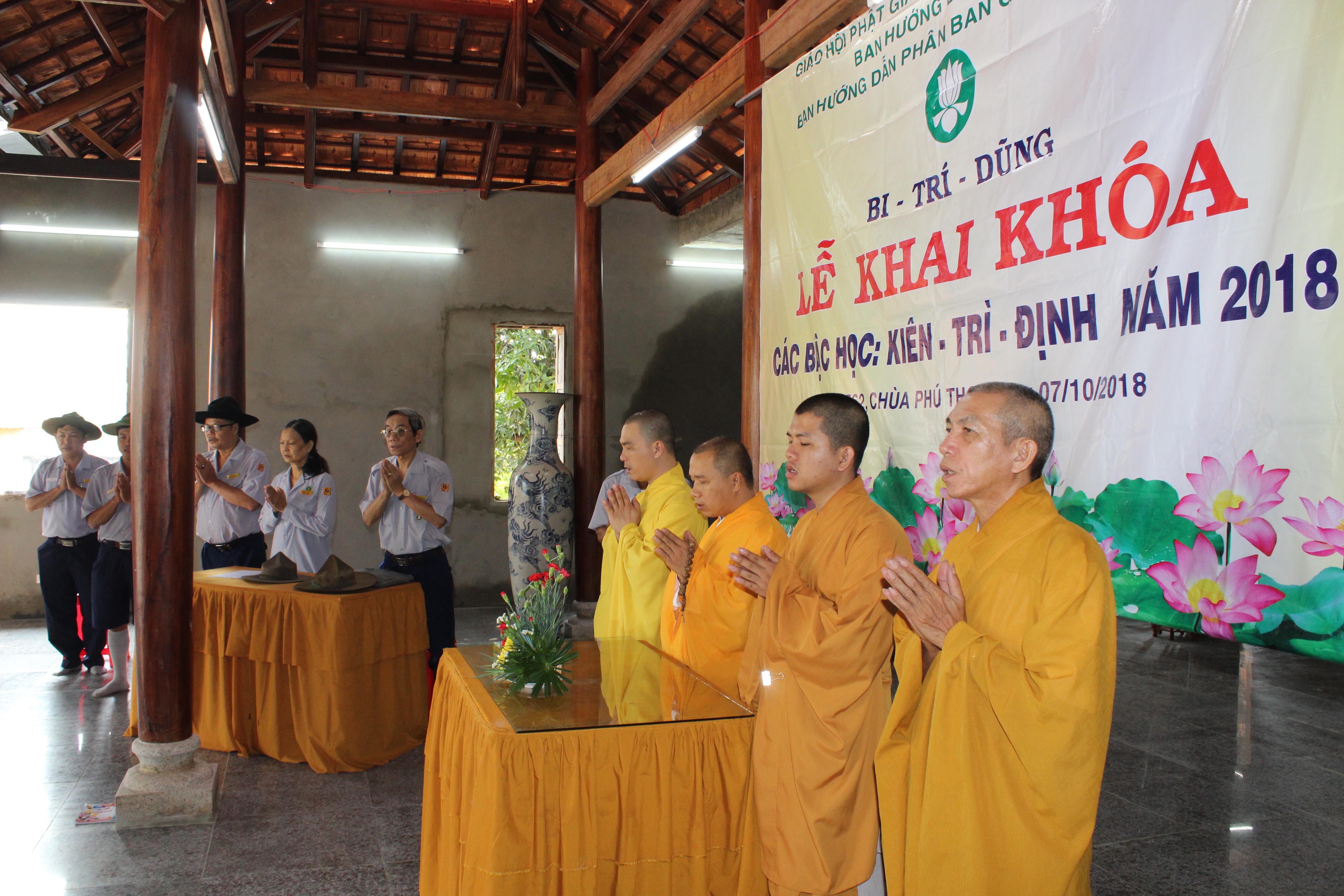 GĐPT tỉnh Bình Định khai khóa bậc học Huynh Trưởng